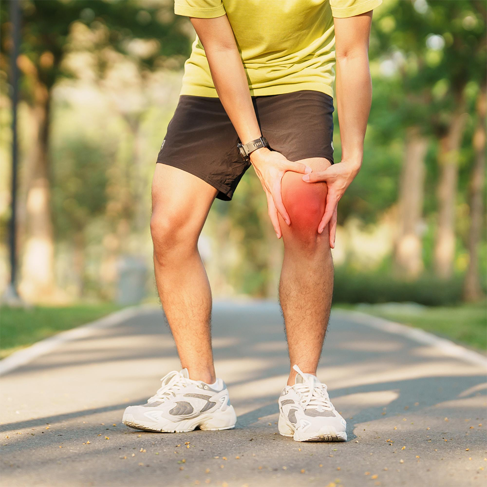 Knee pain and swelling