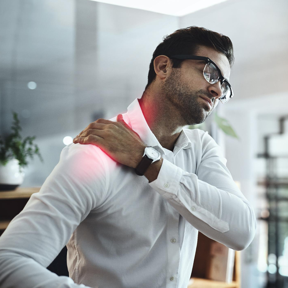 Shoulder pain and movement restriction